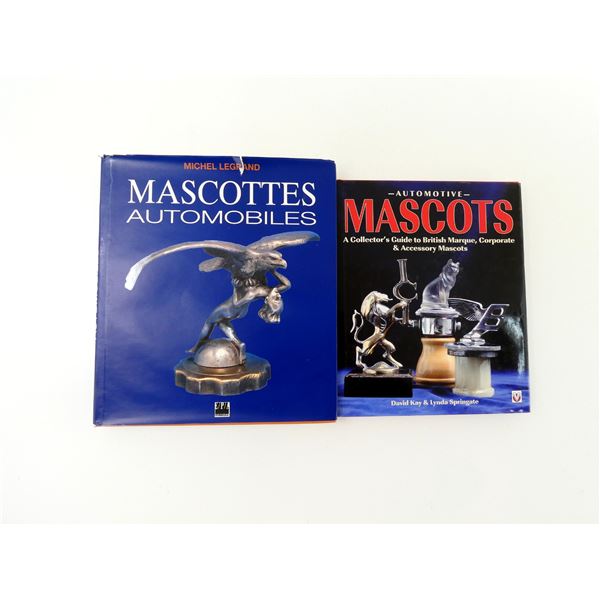 "AUTOMOTIVE MASCOTS" AND "MASCOTTES AUTOMOBILES" BOOKS LOT
