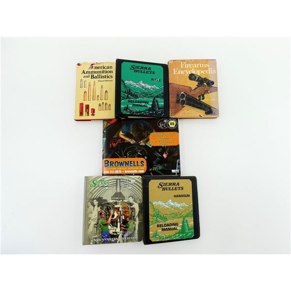 ASSORTED RELOADING MANUALS / ETC. LOT