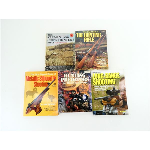 ASSORTED HUNTING / LONG-RANGE SHOOTING / ETC. BOOKS LOT