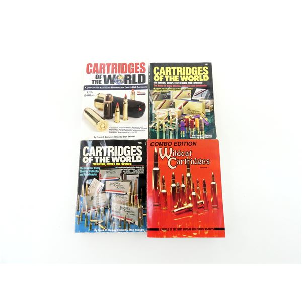 ASSORTED "CARTRIDGES OF THE WORLD" / ETC. BOOKS LOT