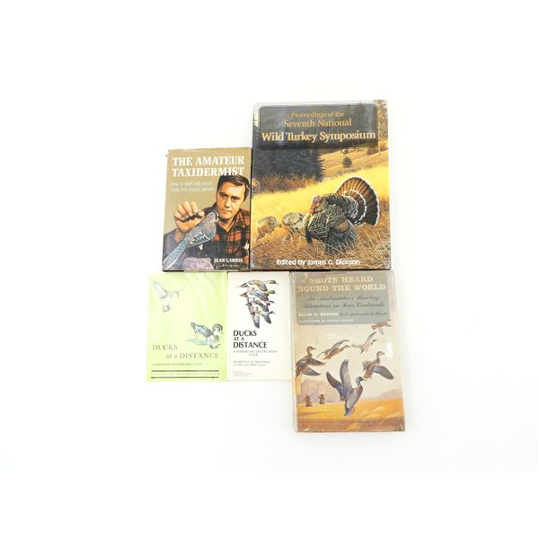 ASSORTED WATERFOWL / ETC. BOOKS LOT