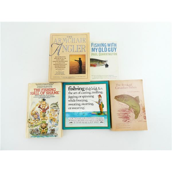 ASSORTED FISHING BOOKS LOT