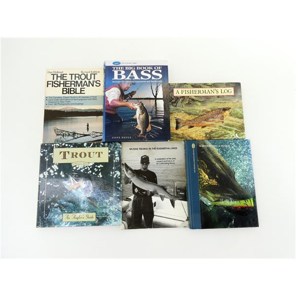 ASSORTED FISHING BOOKS LOT
