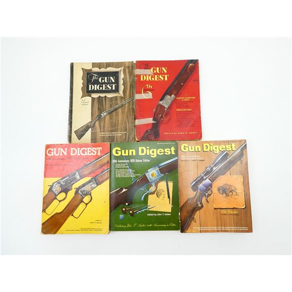 ASSORTED "GUN DIGEST" CATALOGUES LOT