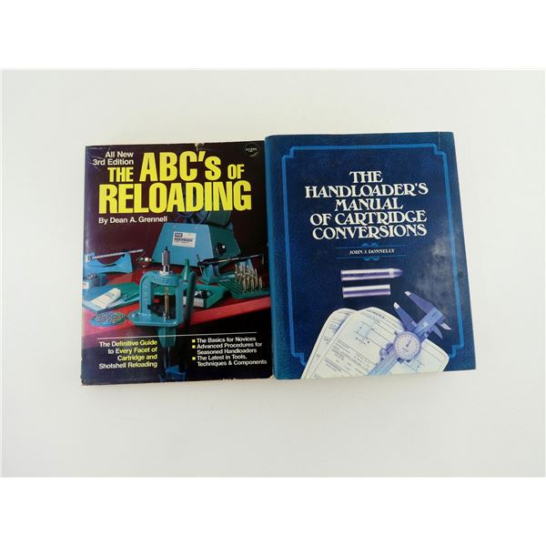ASSORTED RELOADING AND CARTRIDGE BOOK LOT
