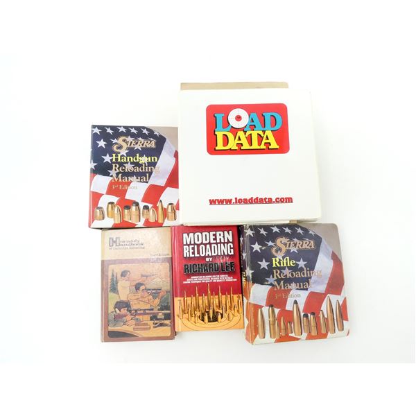 ASSORTED RELOADING BOOK LOT