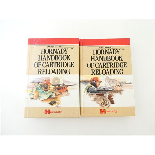 HORNADY HANDBOOK OF CARTRIDGE RELOADING SET LOT