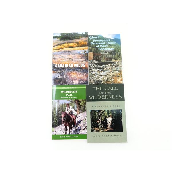 ASSORTED CANADIAN WILDERNESS, ETC. BOOK LOT