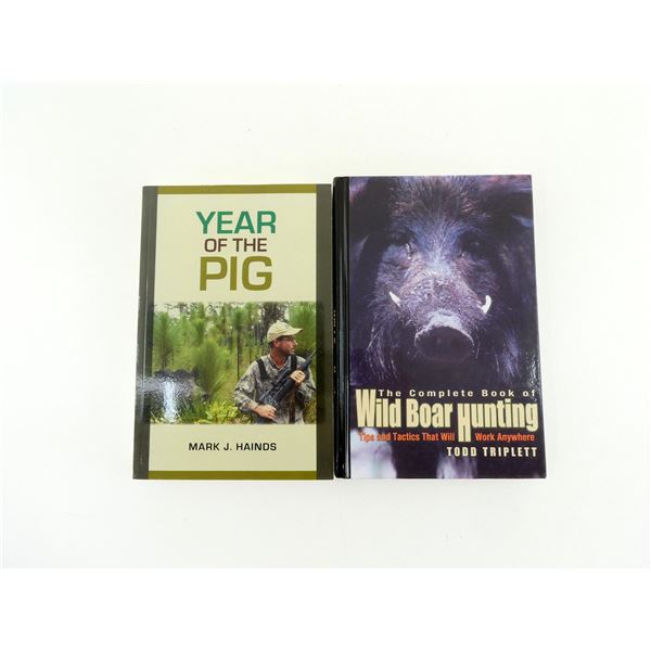 WILD PIG & BOAR HUNTING BOOK LOT