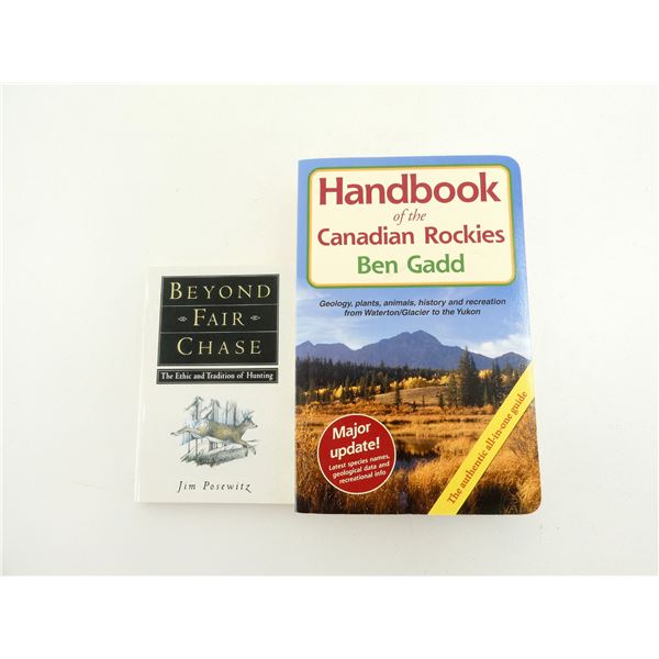 "HANDBOOK OF THE CANADIAN ROCKIES", ETC. BOOK LOT