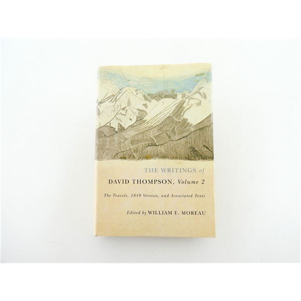 THE WRITINGS OF DAVID THOMPSON, VOL 2.