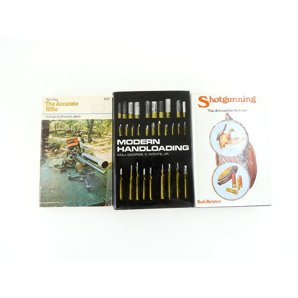 ASSORTED RIFLE, SHOTGUNNING & HANDLOADING BOOK LOT