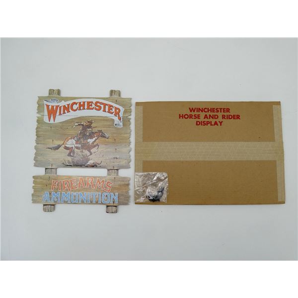 WINCHESTER FIREARMS AMMUNITION SIGN