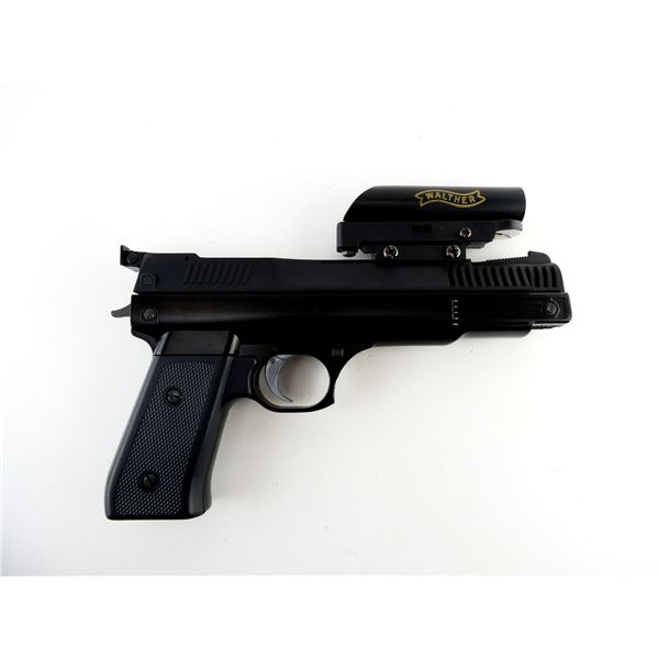 WEBLEY NEMESIS .177 CAL. AIR PISTOL WITH WALTHER ELECTRONIC POINT SIGHT