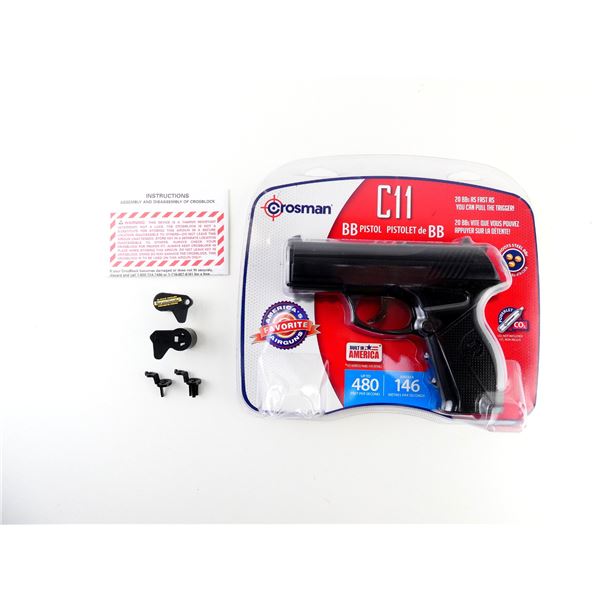 CROSMAN C11 4.5MM CAL. BB AIR PISTOL