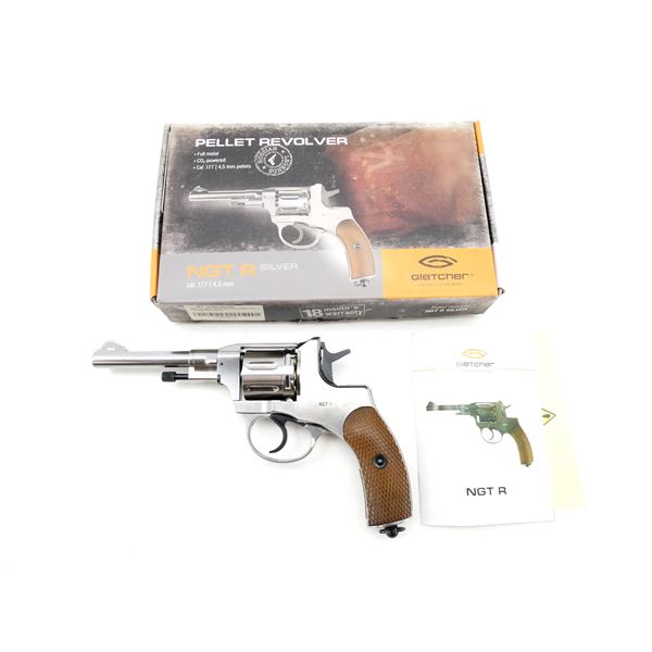 GLETCHER NGT R .177 CAL. (4.5MM) PELLET REVOLVER