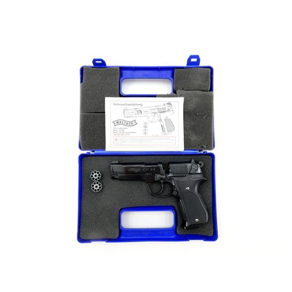 WALTHER CP88 .177 CAL. AIR PISTOL