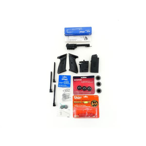 ASSORTED PISTOL ACCESSORIES, ETC. LOT