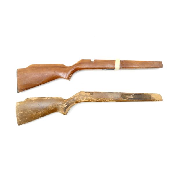 LAKEFIELD MK II .22 BOLT ACTION STOCKS LOT