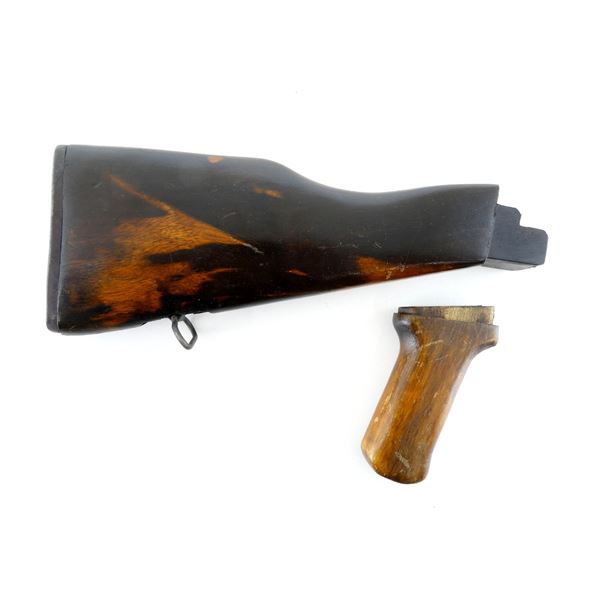 RUSSIAN AKM STOCK & HANDLE GRIP SET