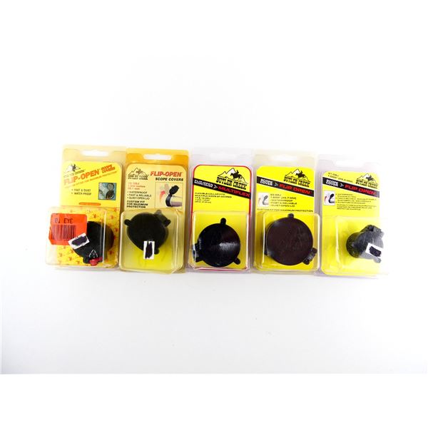 ASSORTED BUTLER CREEK FLIP-OPEN LENS COVERS LOT
