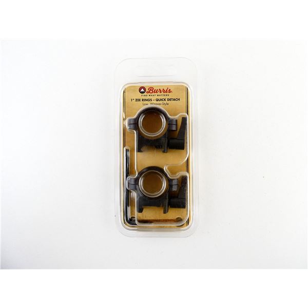 BURRIS QUICK DETACH 1" ZEE RINGS