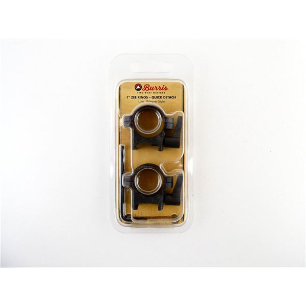BURRIS QUICK DETACH 1" ZEE RINGS
