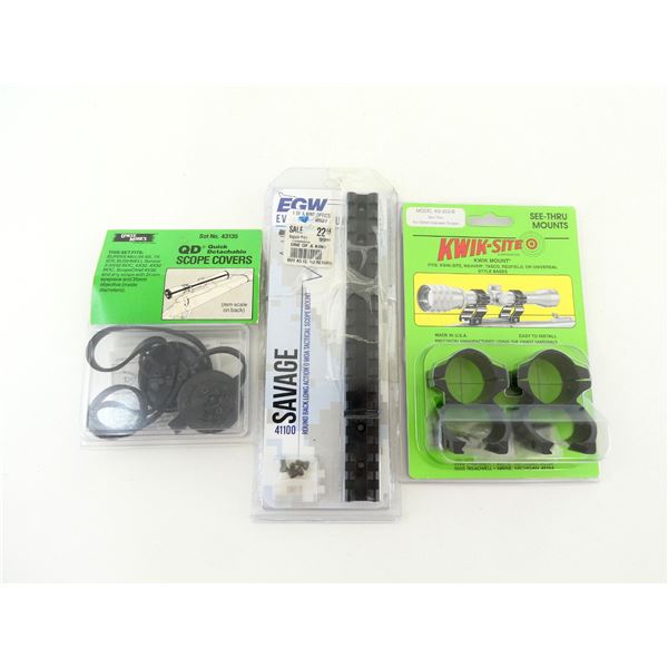 KWIK MOUNT & BASE PLATE LOT