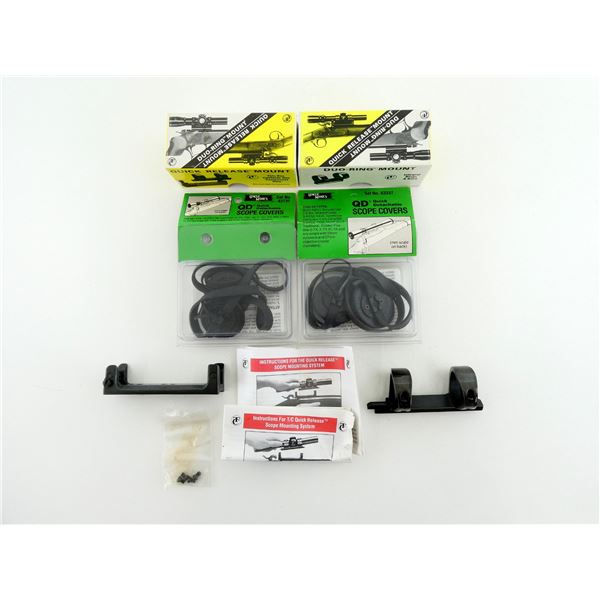 TC DUO-RING AND QUICK RELEASE SCOPE MOUNT LOT