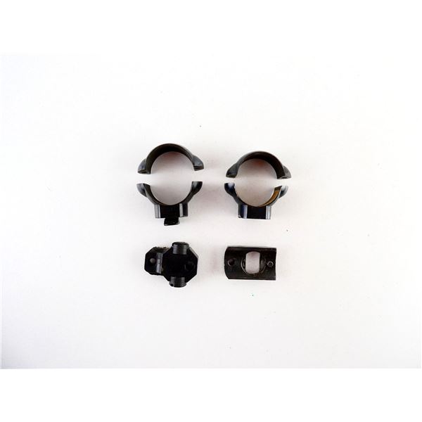 UNKNOWN SCOPE RINGS & UNKNOWN MOUNT BASE LOT