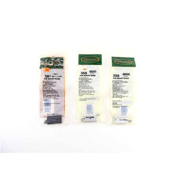 WEAVER TOP MOUNT BASE LOT
