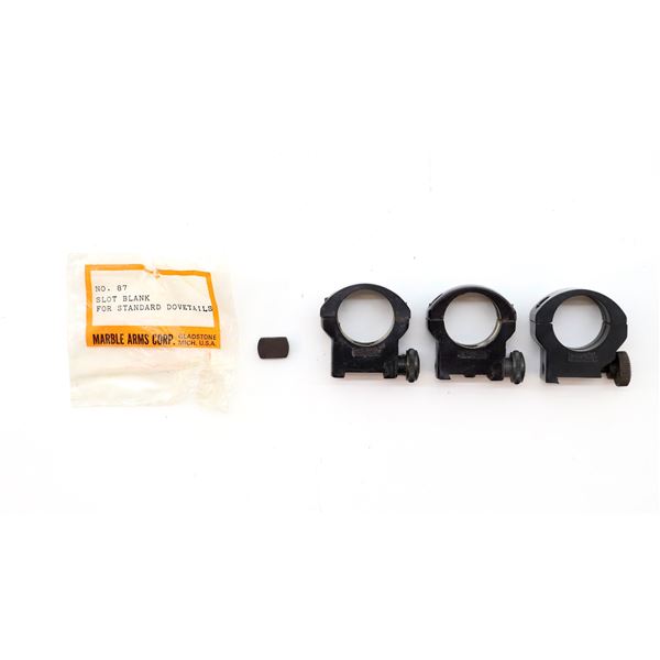 PARKER-HALE SCOPE RINGS TOP MOUNT LOT