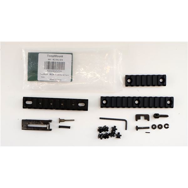 TOOPMOUNT M-LOK PICATINNY RAIL 3-PC