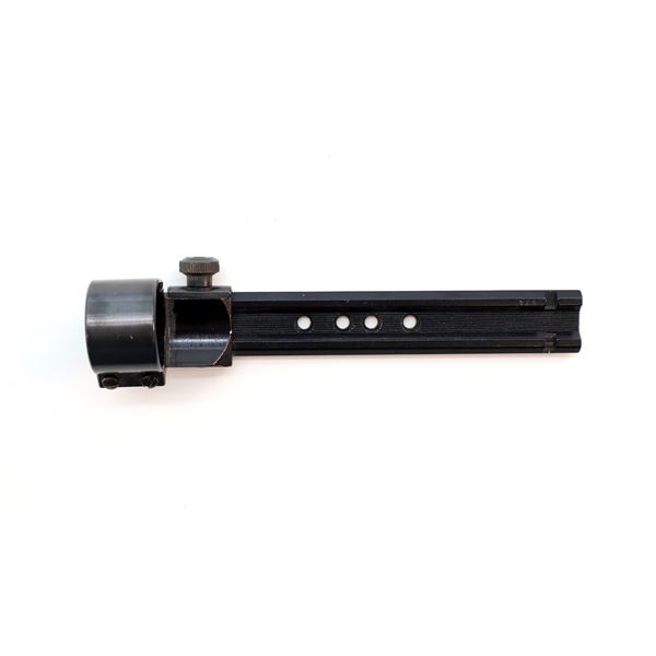WEAVER STYLE RAIL AND 1 SCOPE RING LOT