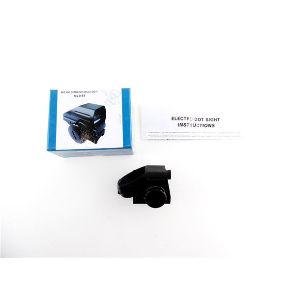 SCORPION OPTICS 1X22X33 RED / GREEN DOT REFLEX SIGHT