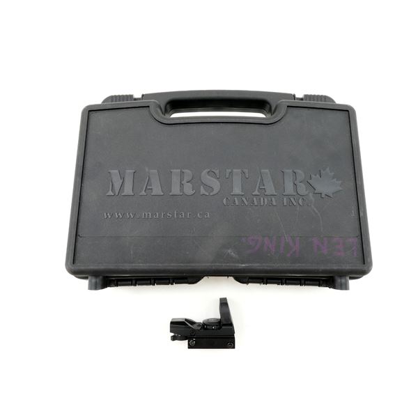 BROWNING RED DOT SIGHT AND MARSTAR PISTOL CASE LOT