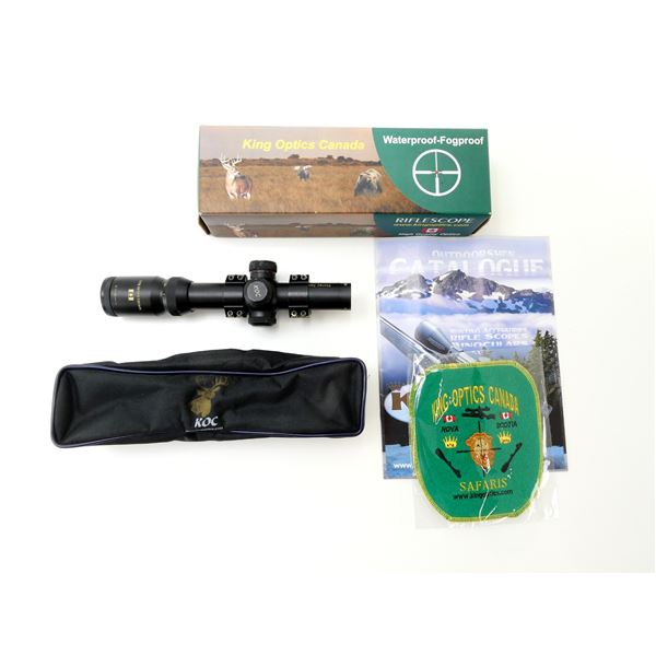 KING OPTICS CANADA 1.25-4X26MM SCOPE