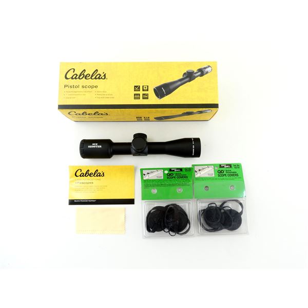 CABELA'S 4X32 PISTOL SCOPE LOT