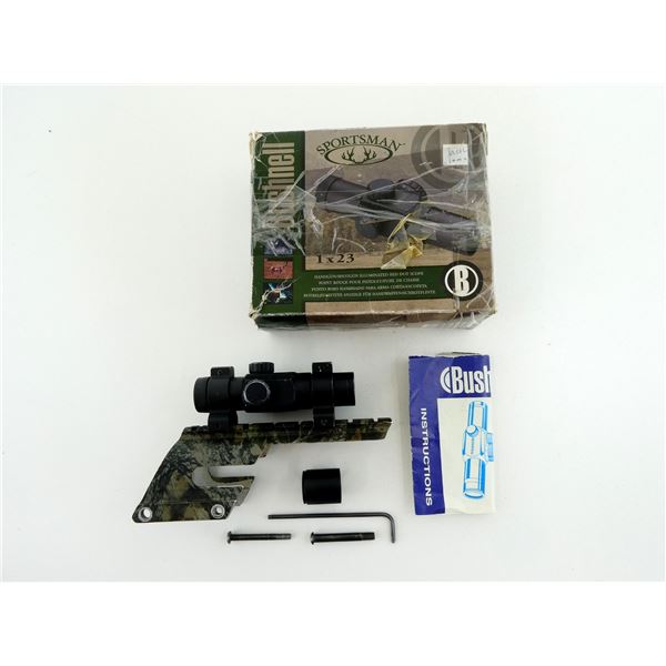 BUSHNELL SPORTSMAN 1X23MM HANDGUN/SHOTGUN SCOPE & MOUNT