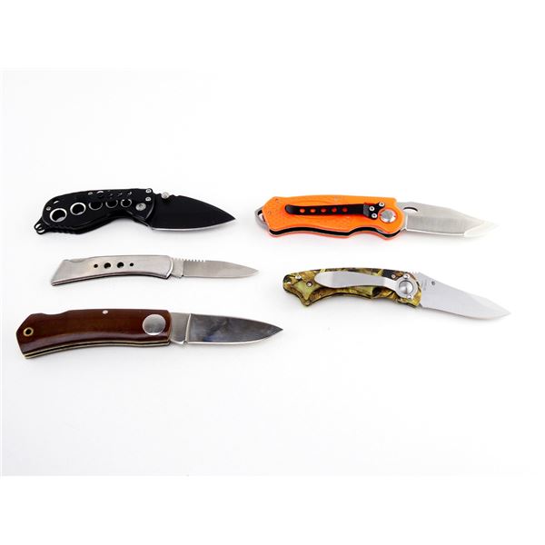 ASSORTED FOLDING KNIVES LOT