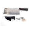 Image 2 : ASSORTED CLEAVER / SKINNING KNIFE LOT