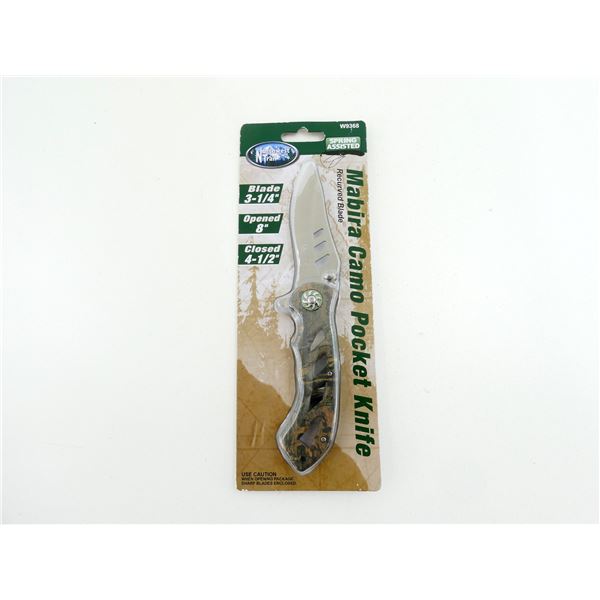 NORTHWEST TRAIL MABIRA CAMO POCKET KNIFE