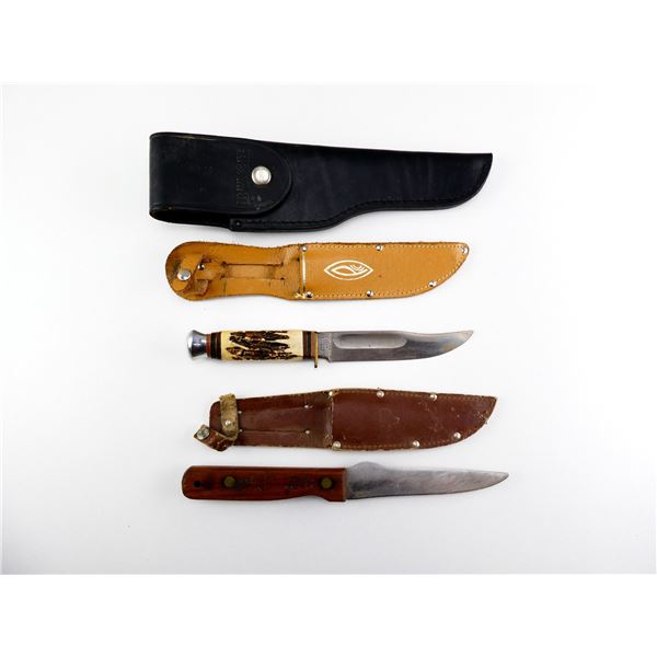 ASSORTED HUNTING KNIFE / ETC. LOT