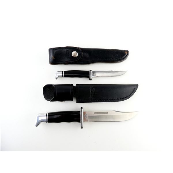 BUCK KNIVES 119 AND BUCK KNIVES 102 LOT