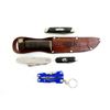 Image 7 : PREMIER LIFETIME MODEL H84 HUNTING KNIFE & ASSORTED FOLDING KNIVES LOT