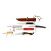Image 2 : WESTERN BOULDER L48 HUNTING KNIFE & ASSORTED FOLDING KNIVES LOT