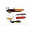 Image 7 : WESTERN BOULDER L48 HUNTING KNIFE & ASSORTED FOLDING KNIVES LOT