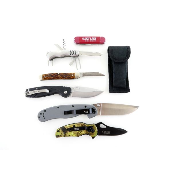ASSORTED FOLDING KNIVES LOT