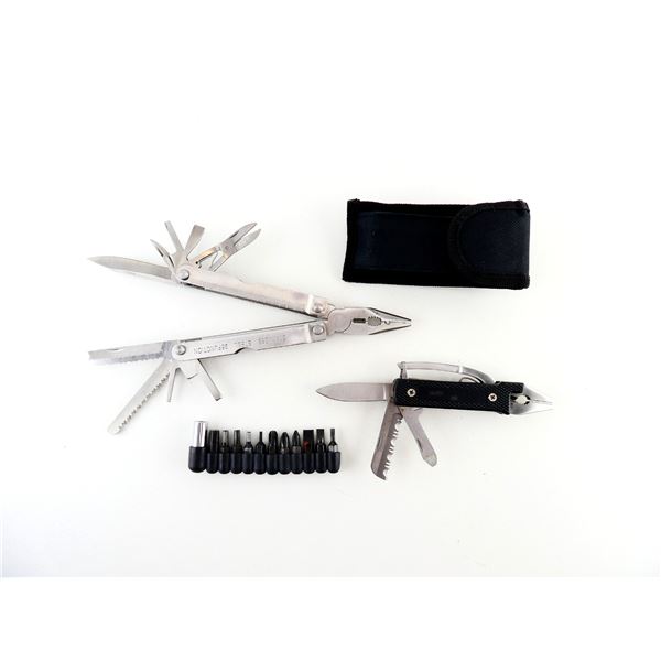 EXPEDITION 2001 MULTI-TOOL WITH CASE & UNKNOWN PLIER MULTI-TOOL
