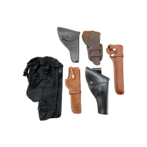 ASSORTED RIGHT-HANDED HOLSTERS LOT